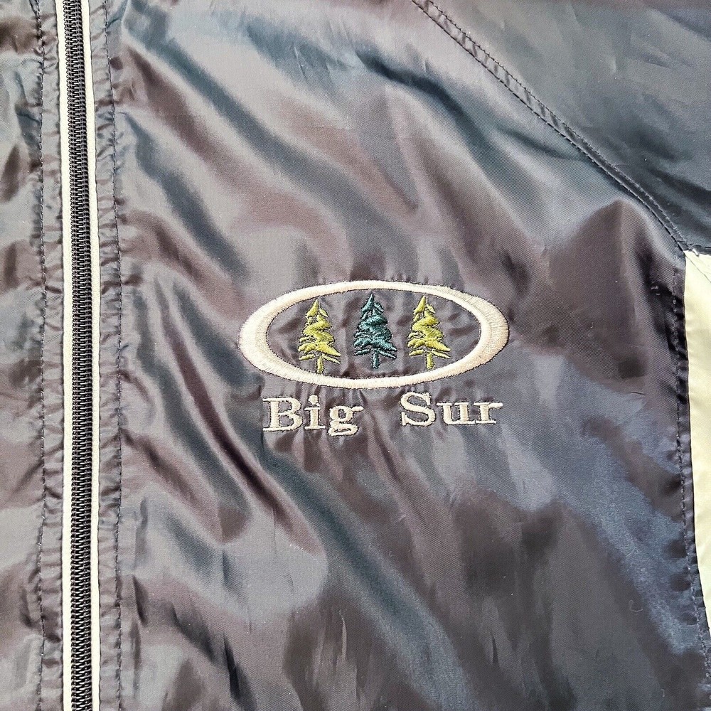 Vintage Big Sur Stitched Windbreaker Jacket State Park California Tipsy Medium - Picture 4 of 12
